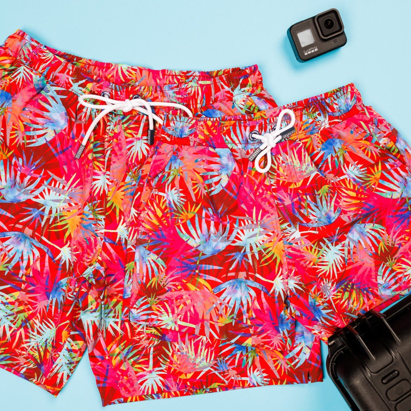 Red Swim Shorts