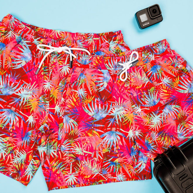 Red Swim Shorts