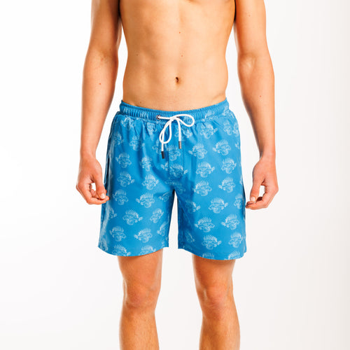 Lion Fish Father & Son Swim Shorts Set