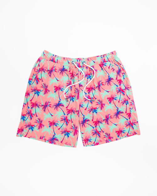Falling Palms Father & Son Swim Shorts Set