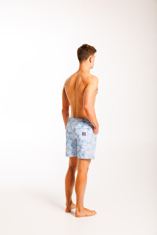 Men Maui Palm Swim Shorts