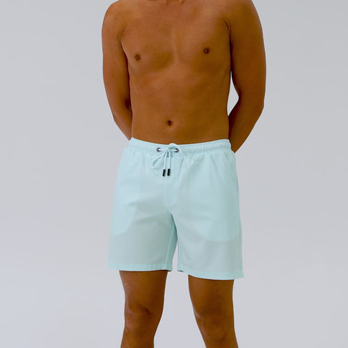 Men Mint Swim Shorts