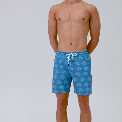 Lion Fish Father & Son Swim Shorts Set