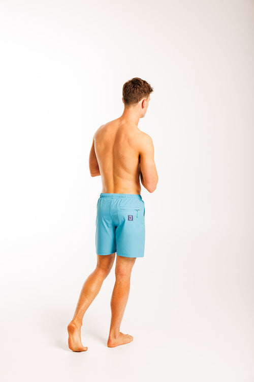 Men Jade Glass Swim Shorts